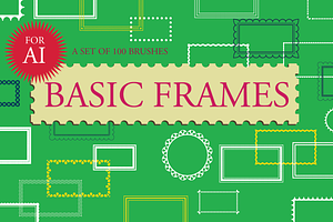 Illustrator Brushes Borders Frames