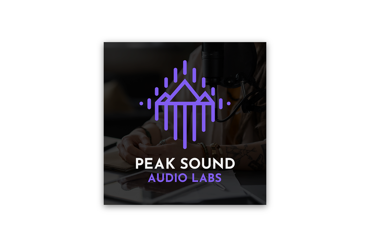 Podcast Logo - Mountain Audio Wave, a Branding & Logo Template by Preyer Design (Photo 4 of 4)