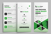 Green Trifold Brochure, a Brochure Template by MightyDesign (Thumbnail 3 of 7)