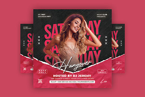 Flyer heaven. Clubbing at its best!