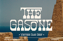 The Gasone | Western Slab Serif
