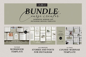 3 IN 1 Bundle For Course Creators V2