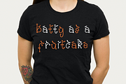 Batty Belfry Halloween Bats Font, a Serif Font by Dancing with Ink (Thumbnail 20 of 24)