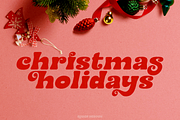 Roller Hesoon - Retro Font, a Font by TypeClassHeroes (Thumbnail 7 of 15)