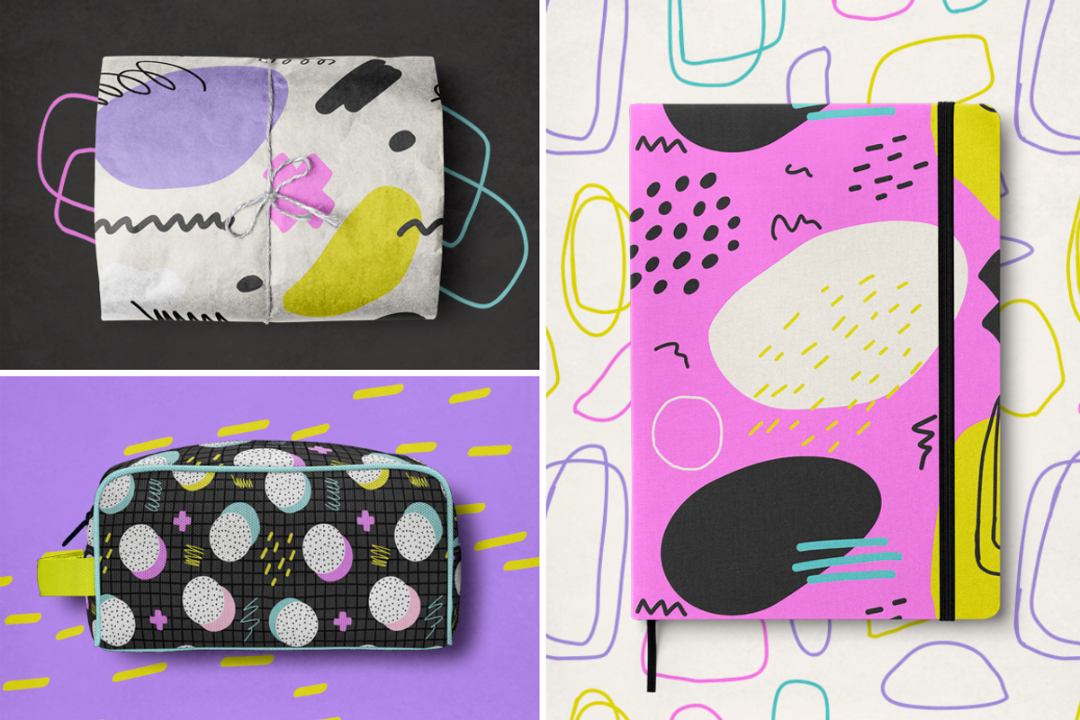 Scribble Abstract Patterns, a Pattern Graphic by Bosotochka♥Art (Photo 3 of 10)