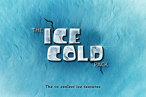 10 Ice Textures, Frozen Overlays