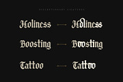 Candelabra Font + Extras, a Blackletter Font by Twinbrush (Thumbnail 12 of 20)