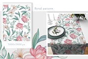 Lovely Garden. Pattern collection, a Pattern Graphic by DamriNa art (Thumbnail 6 of 11)