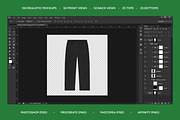 Urbanwear Apparel Templates, a Bottom Mockup by AtelierDuVow (Thumbnail 6 of 10)