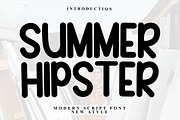 Summer Hipster, a Serif Font by InermediaSTUDIO (Thumbnail 5 of 7)