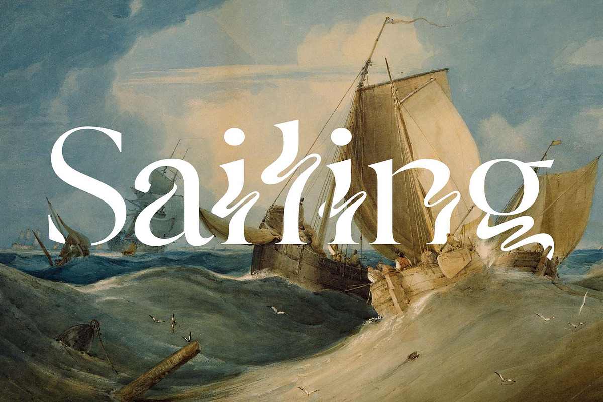 Zighead Display Font, a Sans Serif Font by Headfonts (Photo 8 of 10)