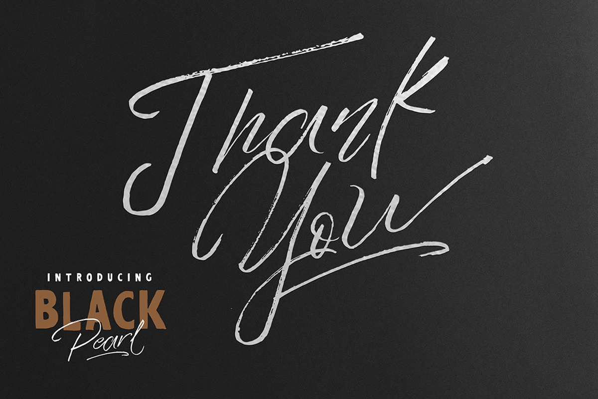 Black Pearl Font Duo + Extras, a Font by Dirtyline Studio (Photo 11 of 11)