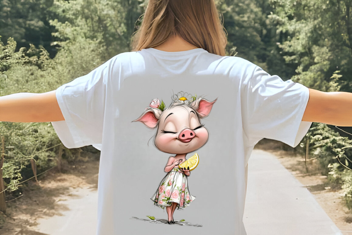 Pig Lemonade Summer Clipart Bundle, an Illustration by Digital Artistic99 (Photo 9 of 11)