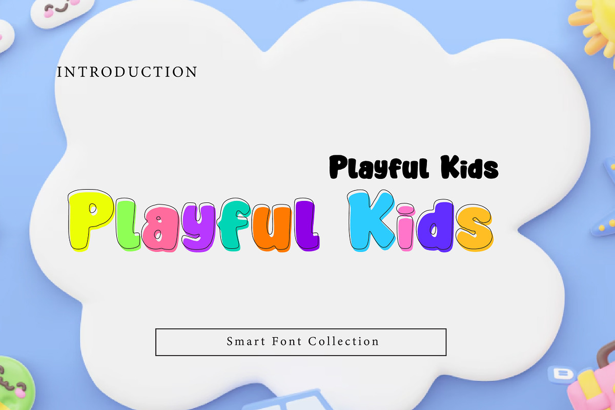 Playful Kids, a Serif Font by Wow Magic (Photo 1 of 3)