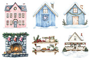 Christmas Home Clipart Bundle, an Illustration by Daily.Designs (Thumbnail 2 of 5)