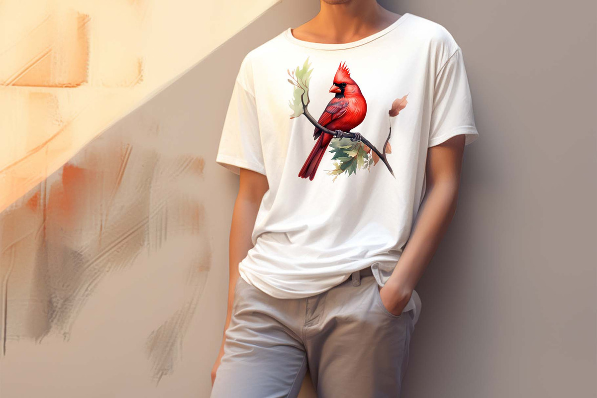 Red Cardinal PNG Christmas Bundle, an Illustration by Moon Studio (Photo 8 of 11)