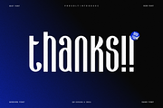 Agdobye - Modern Elegant Font, a Sans Serif Font by QR Design Studio (Thumbnail 6 of 6)