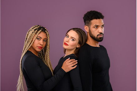 Portrait of group of multiethnic, a Person Photo by HalfPoint