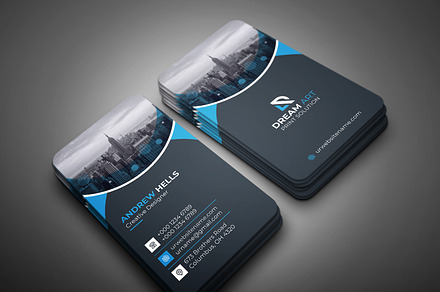 Rent A Car Business Card | Business Card Templates ~ Creative Market