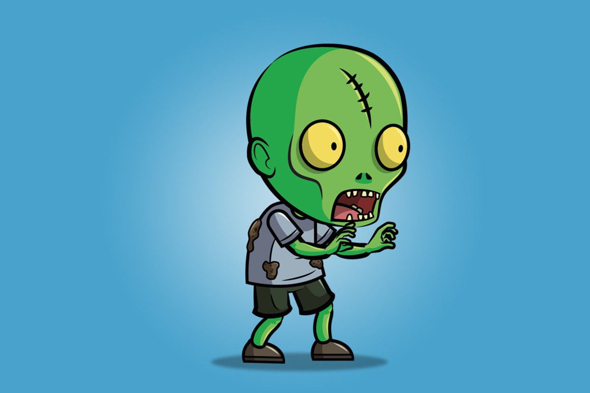 Scar Forehead Zombie, an Illustration by tokegameart (Photo 1 of 4)