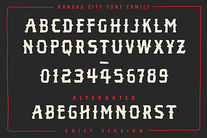 Kansas City - Font Family