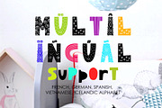 Lazy Olov - Scandinavian Color Font, a Script Font by JuliyArt (Thumbnail 9 of 18)