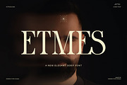Etmes Modern Serif Font, a Serif Font by Perfectype (Thumbnail 1 of 8)