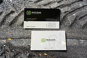 nuclear business card, a Business Card Template by Indigo Graphic Shop (Thumbnail 4 of 4)
