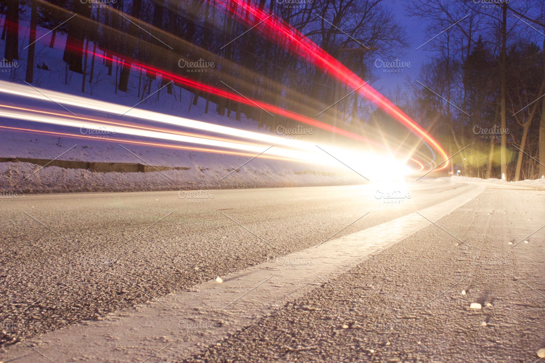 Long Exposure Highway