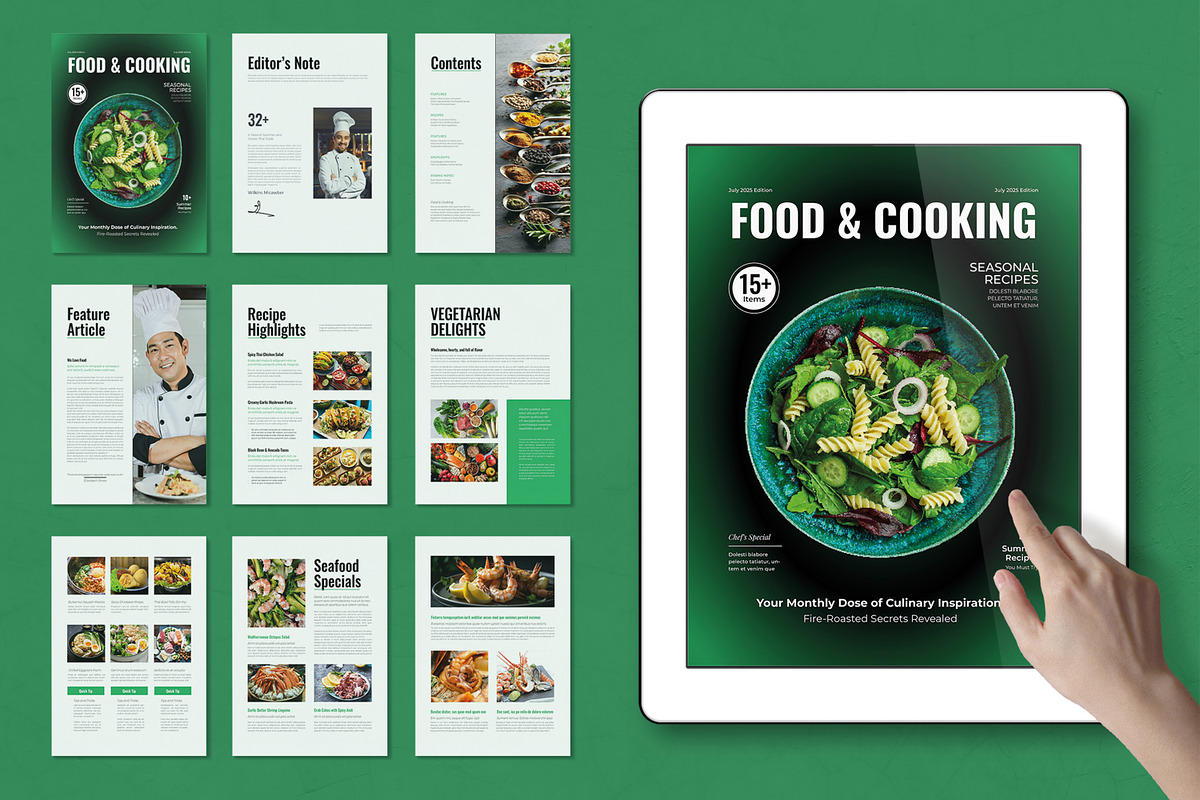 Food And Cooking Ebook