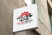 Modern House Repair Logo Template, a Branding & Logo Template by YUDesignStore (Thumbnail 8 of 9)