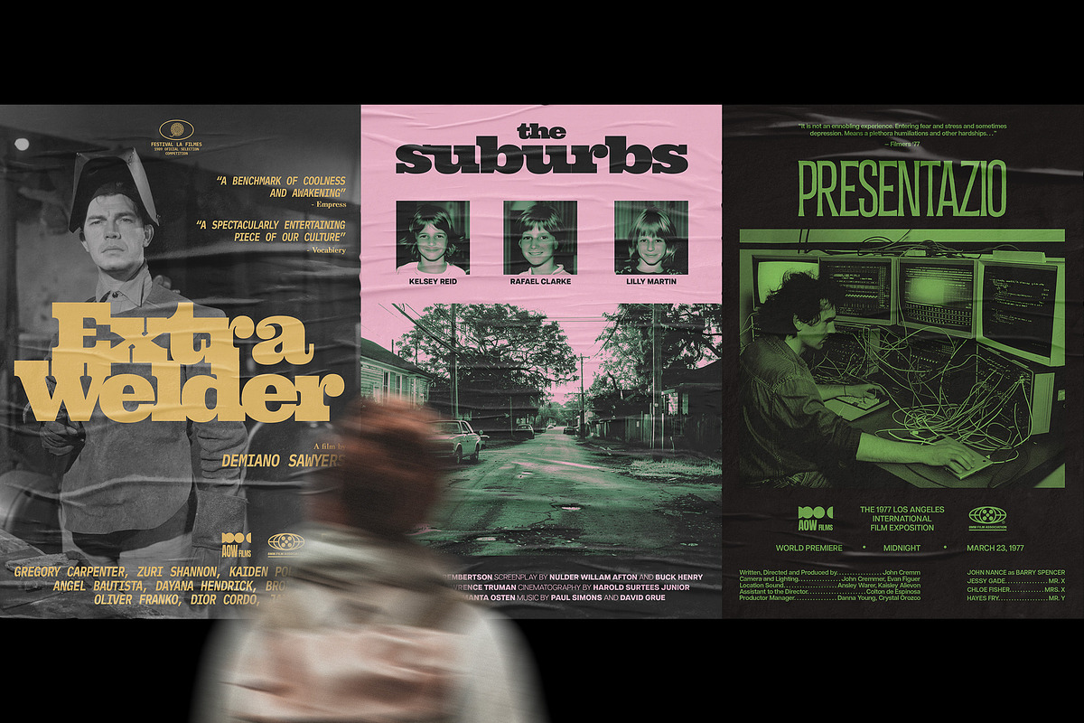 Old Movie Posters Collection, a Poster Template by pixelbuddha.net (Photo 4 of 7)