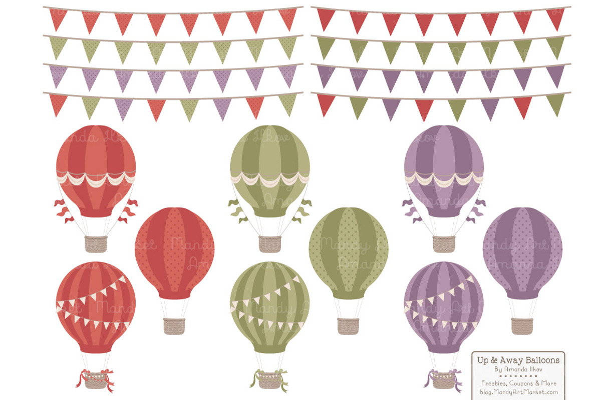 Autumn Hot Air Balloons, an Illustration by Amanda Ilkov (Photo 4 of 5)