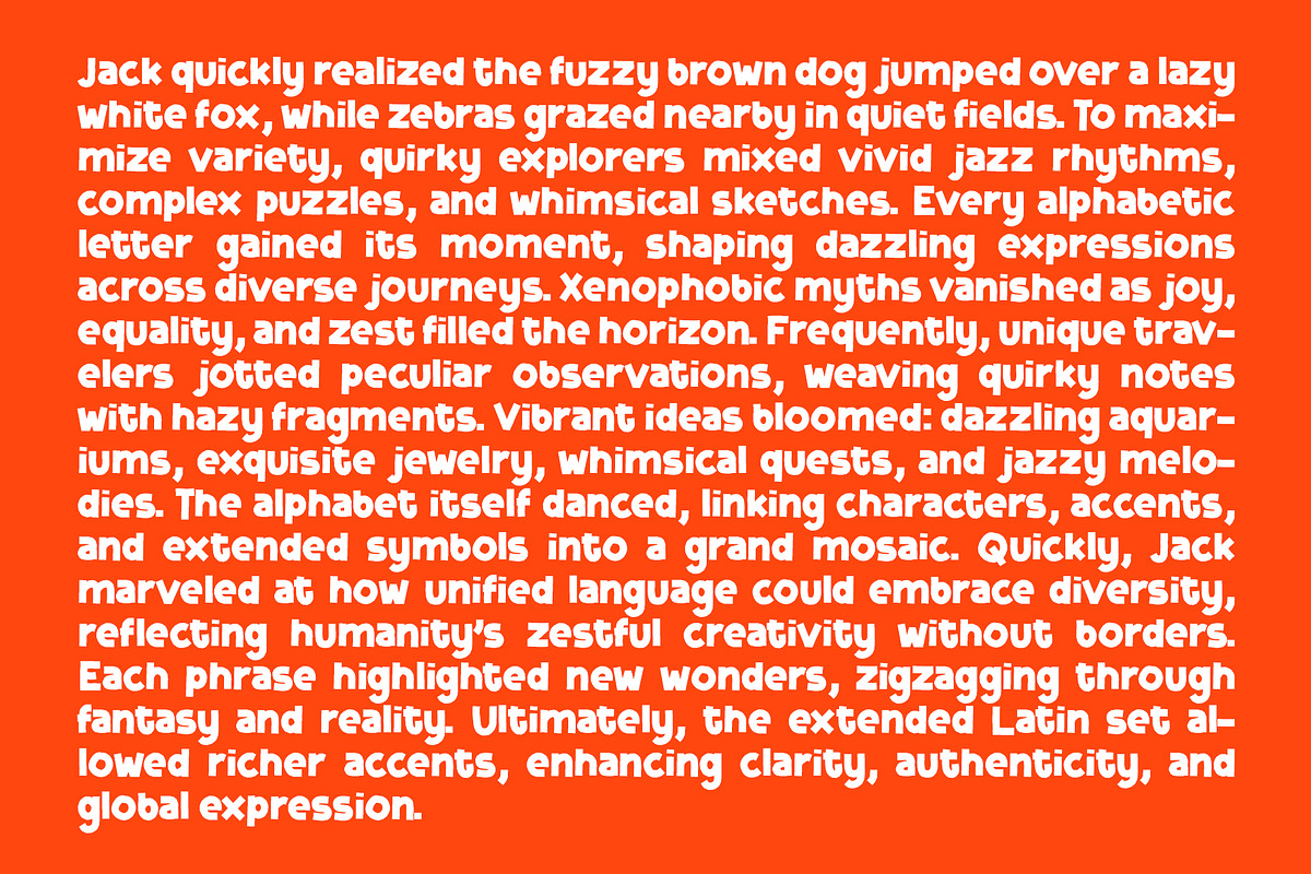 Lefthand extra font - display font, a Sans Serif Font by David is Creative (Photo 6 of 8)