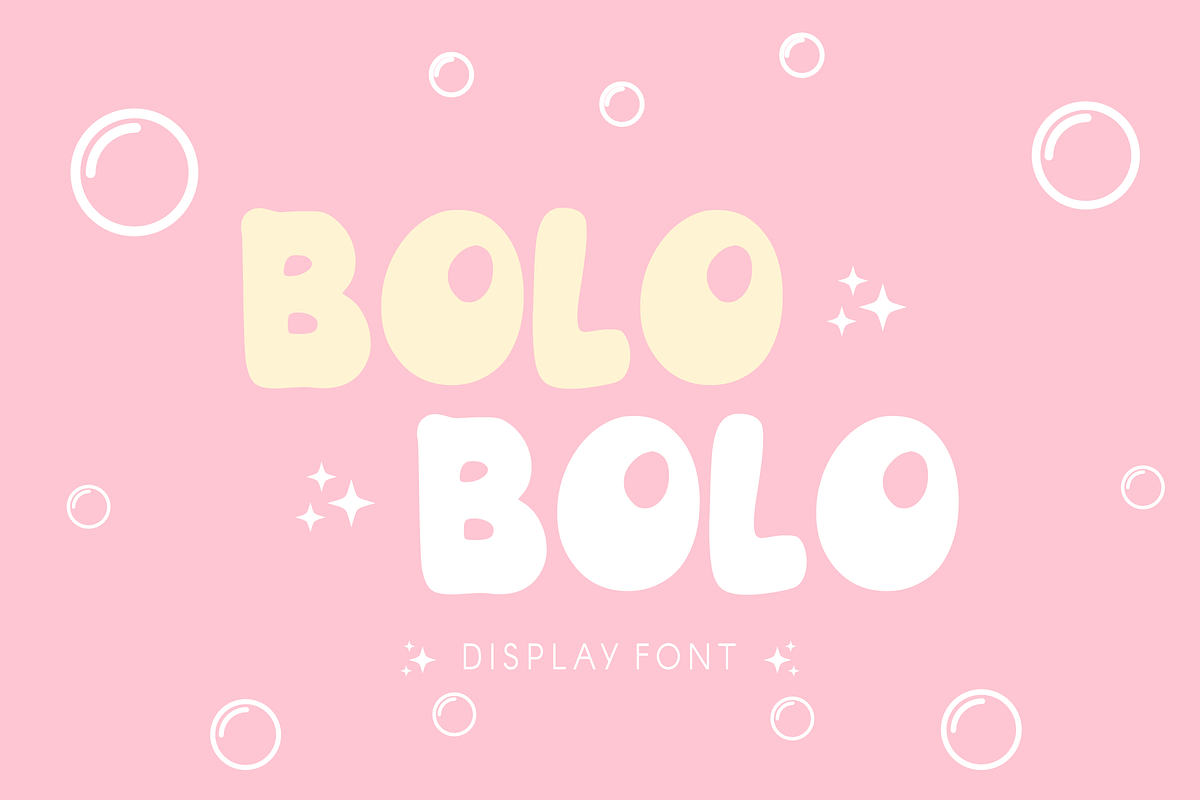 Modern Bubble - Display Font, a Font by KiddoGlyphs Studio (Photo 2 of 3)