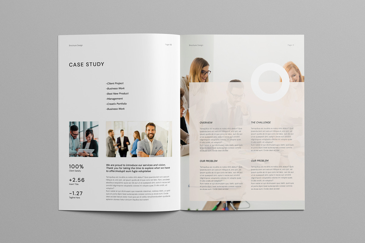 Corporate Brochure | Canva, a Brochure Template by Pixelpick (Photo 9 of 9)