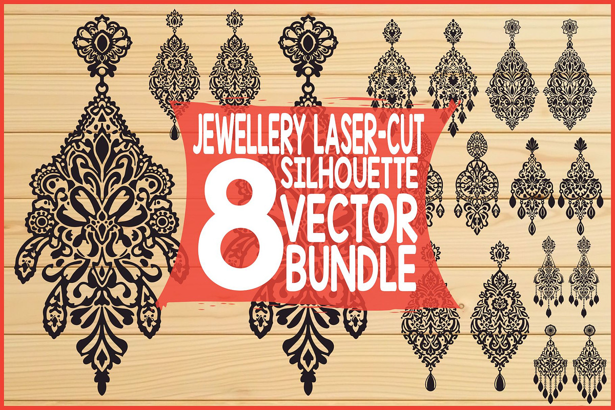 Ornamental Jewellery Pack, an Illustration by musafir_fashion