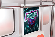 Subway Digital Screen Mockup, an Advertising Mockup by HanaSaka_Studio (Thumbnail 5 of 5)