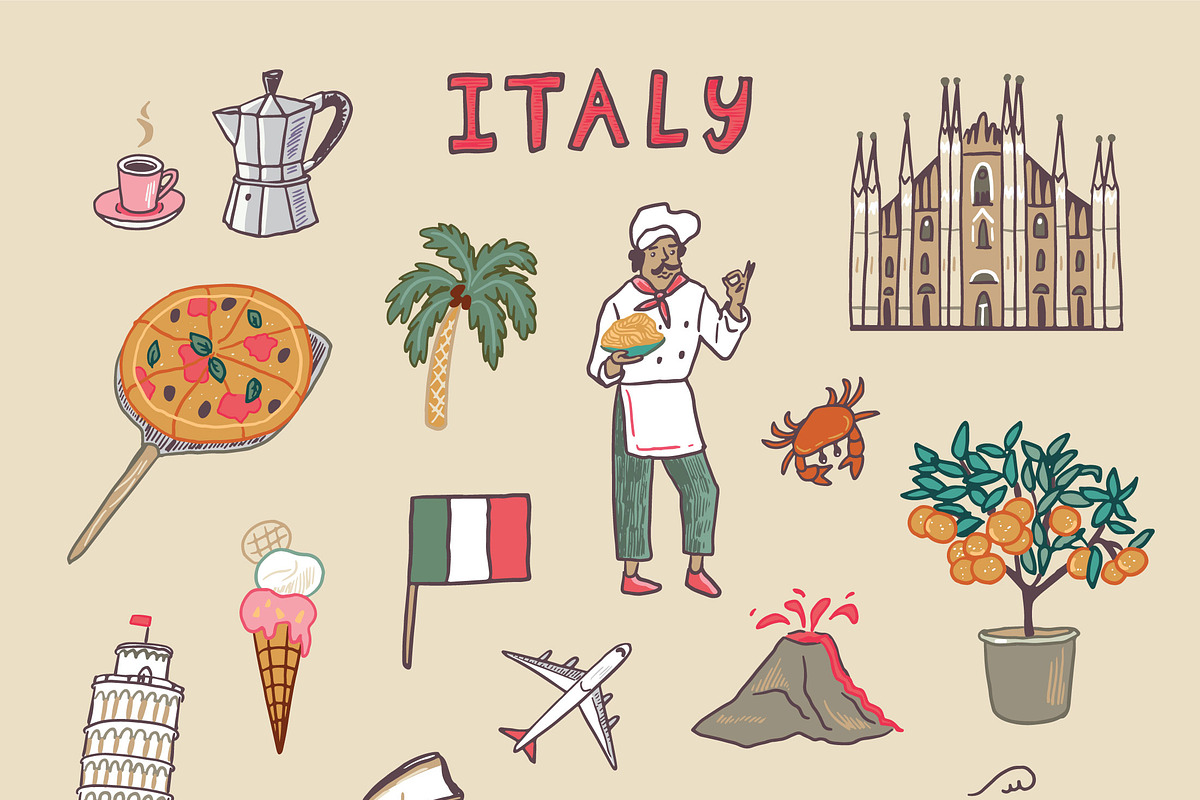 Italy Map, an Illustration by GooseFrol (Photo 5 of 10)