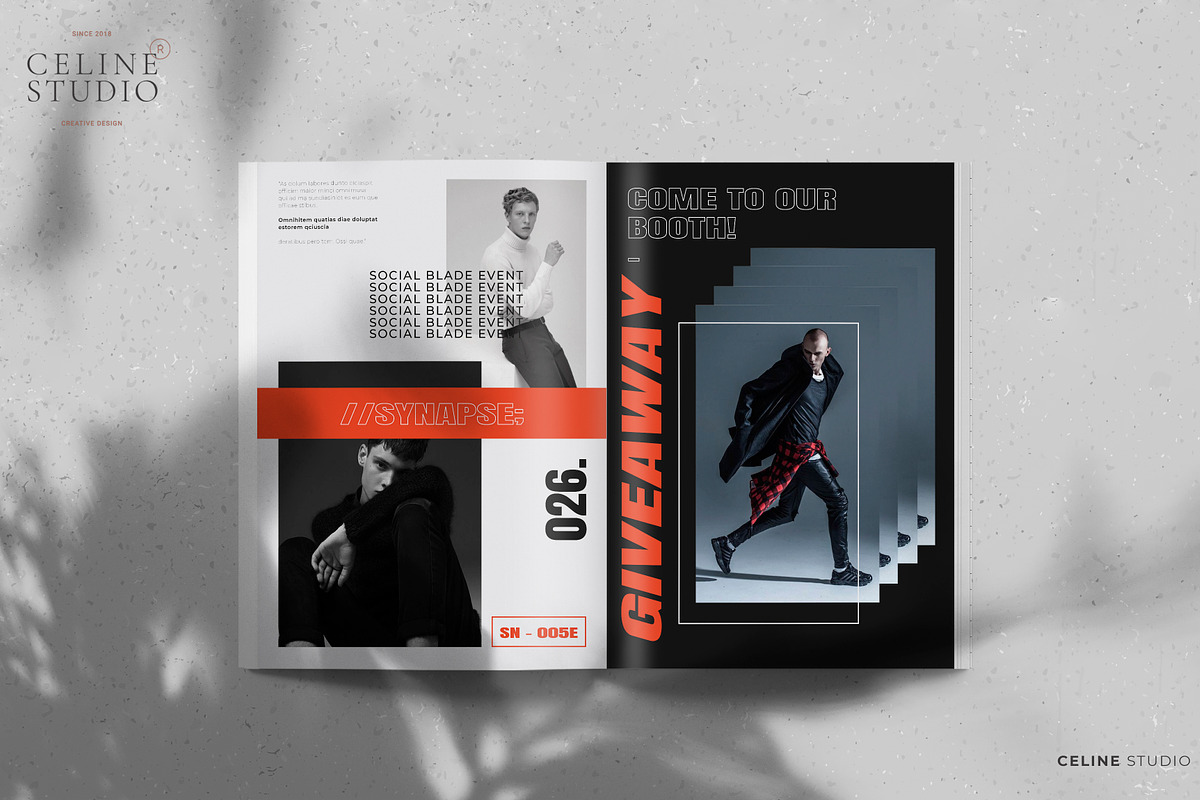 SYNAPSE Fashion Editorial Lookbook, a Magazine Template by Celine Studio (Photo 4 of 7)