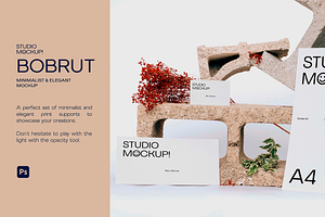 BUSINESS STATIONERY MOCKUP BRUT