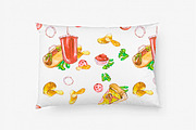 Watercolor Fast Food, a Food Illustration by Anna Faun (Thumbnail 3 of 3)