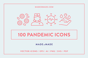 Pandemic Line Icons