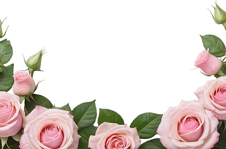 rose flowers transparent background