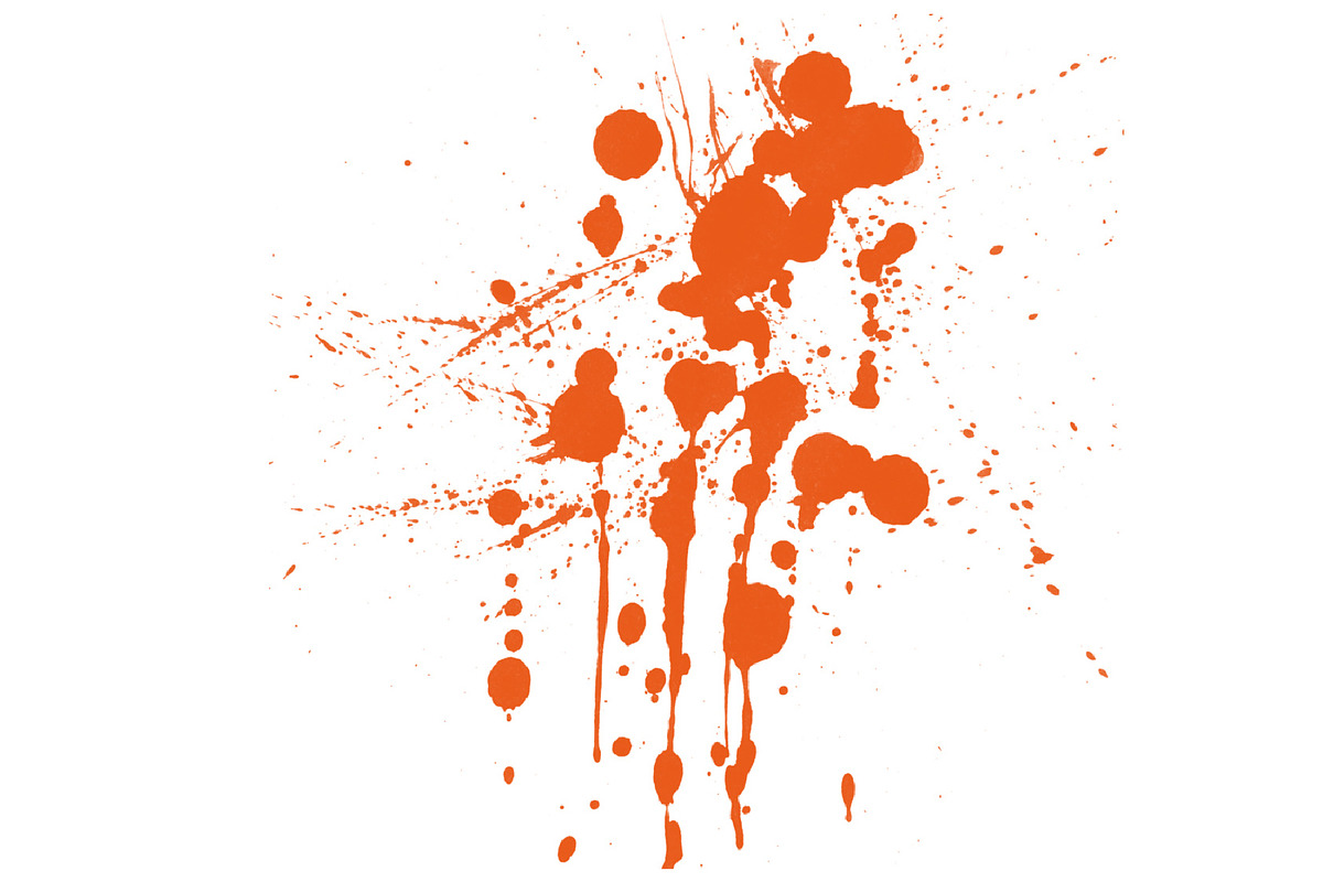 200 Realistic Splatter Brushes, a Brush Add-On by Chipshpow Graphics (Photo 5 of 9)