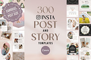 Instagram Template Canva Pack Shine, a Social Media Template by Keikoya (Thumbnail 1 of 18)