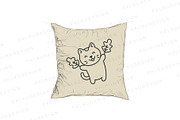 Cute Kawaii Cat Autumn Character, a Seasonal Illustration by Palau (Thumbnail 5 of 12)