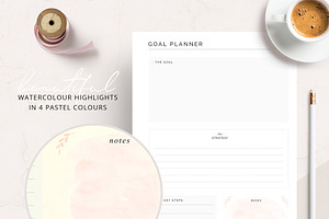 FILLABLE Goal Planner Printable