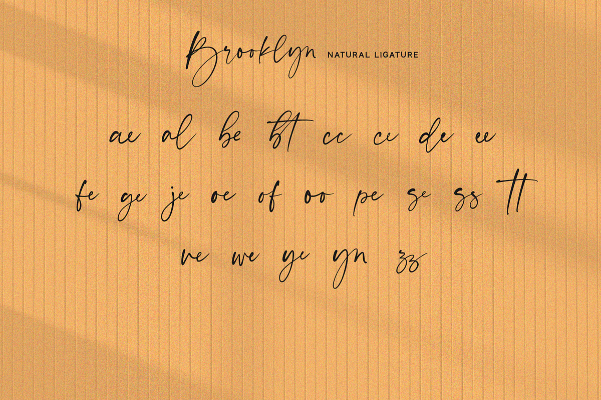 Brooklyn - Handwritten Font