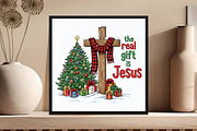 Real Gift Jesus Christmas PNG, an Illustration by DreamCafeArt (Thumbnail 5 of 7)